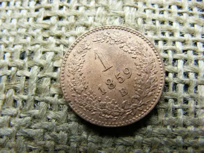 1 Krajcár, 1859, Ferenc József