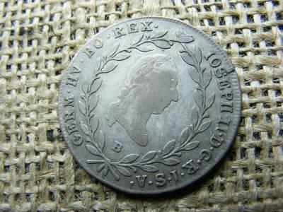 Ezüst 20 krajcár, 1786 B