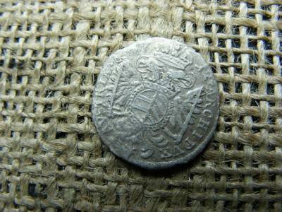Ezüst 3 krajcár, 1712, Károly, München