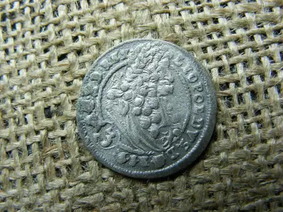 Ezüst 3 krajcár, 1699, CH Pozsony, Lipót