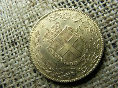 Olasz 100 lire, 1883, másolat