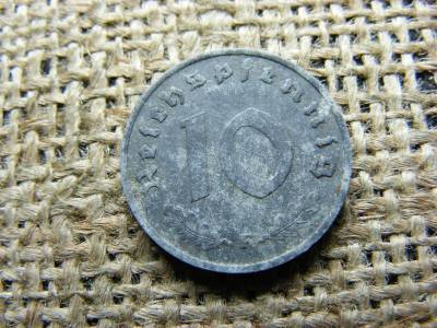 Birodalmi 10 pfennig, 1948, F jelzés