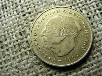 2 márka, 1977, aranyozott