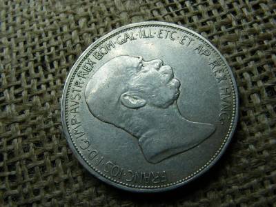 Ezüst 5 korona érme, 1909, Corona