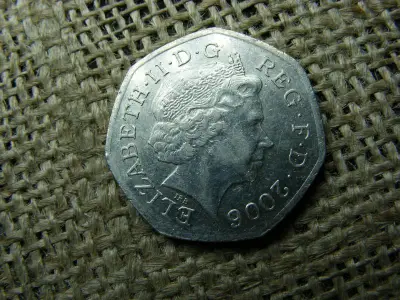 50 pence érme, 2006, Egyesült Királyság