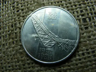10 Dinara, 1983, Jugoszlávia