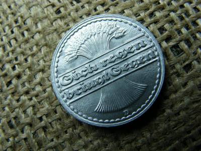 Birodalmi 50 pfennig, 1922 D