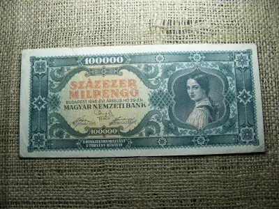 Százezer milpengő, 1946, alacsony sorszám