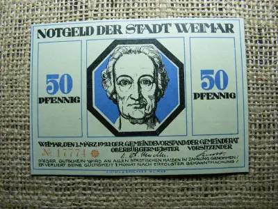 50 Pfennig szükségpénz, 1921
