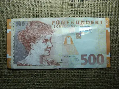 500 Schilling, 1997, ritkább