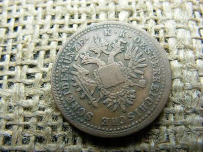 1 krajcár, 1851, B