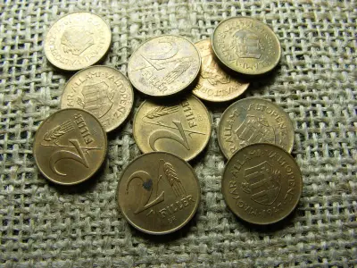 2 fillér, 1947, verdefény