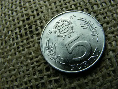 5 forintos érme, 1981