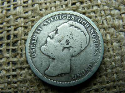 Ezüst 1 korona érme, 1889, Krona