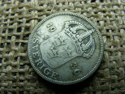 Ezüst 50 öre, 1936, ritkább hosszú 6-os