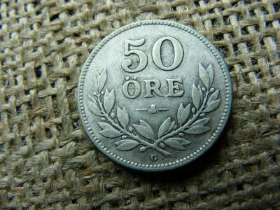 Ezüst 50 öre, 1939, Svédország