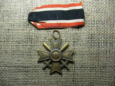 Érdemkereszt, 1938, Josef Bergs & Co, eredeti szalaggal