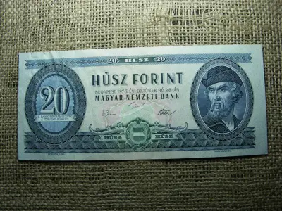 20 forintos bankjegy, 1975
