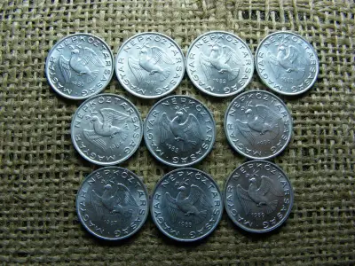 10 Fillér Érme Sorozat, 1980-1989