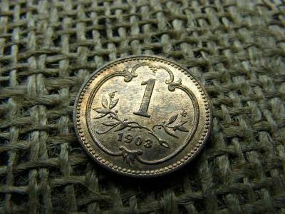 1 Heller, 1903, Verdefényes
