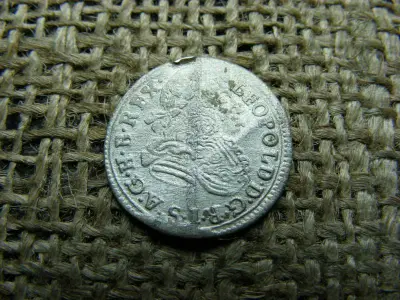 Lipót poltura, 1700, ezüst