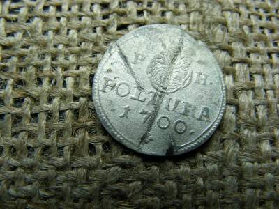 Lipót poltura, 1700, ezüst