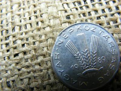 20 fillér, 1989, 2x kicsípett, hibás, verdeibás