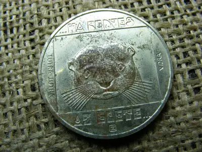 100 forintos érme, 1985, Vidra