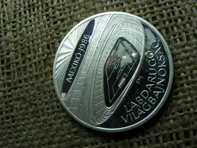 Ezüst 500 forint, 1986, Mexikó 1986 VB