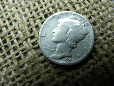 USA ezüst Dime, 1942 D