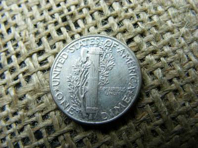 USA ezüst Dime, 1945