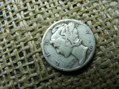USA ezüst Dime, 1943 D