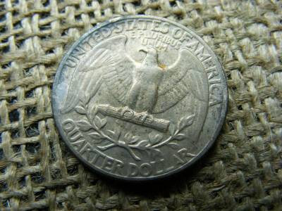 USA 1/4 dollár ezüst érme, 1943