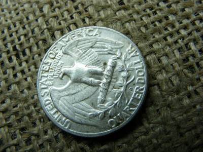 USA 1/4 dollár ezüst érme, 1960 D