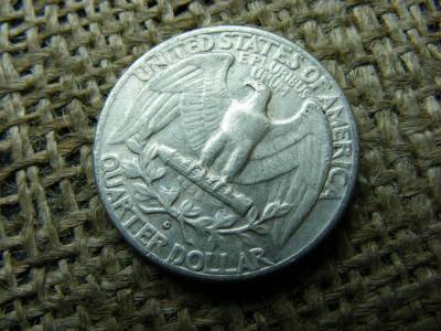 USA 1/4 dollár érme, 1959 D, ezüst