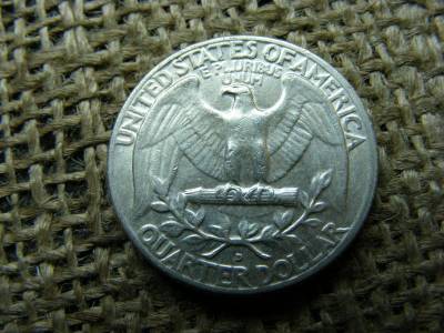 USA 1/4 dollár, 1961 D, ezüst