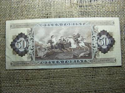 50 forintos bankjegy, 1980