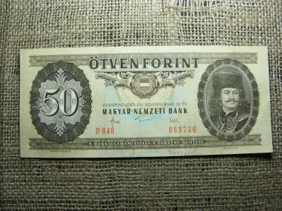 50 forintos bankjegy, 1983
