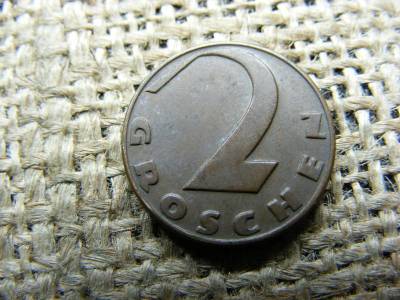 2 Groschen, 1934, ritka