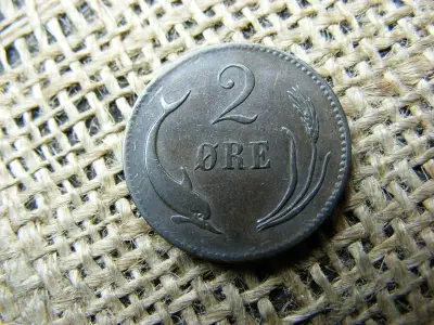 2 öre, 1874, Svédország
