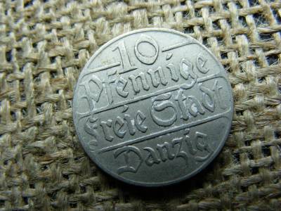 Danzig 10 Pfennige, 1923