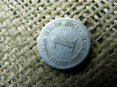Birodalmi 1 pfennig, 1917, D