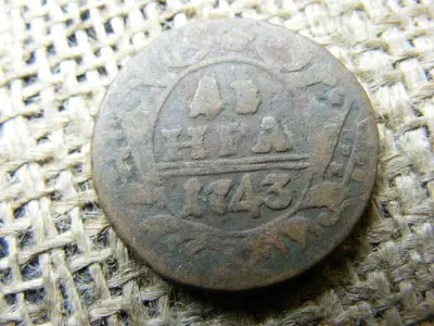 Cári Orosz Denga, 1743