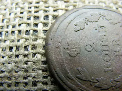 Cári Orosz 2 kopek, 1816, verdehibás, dupla veret