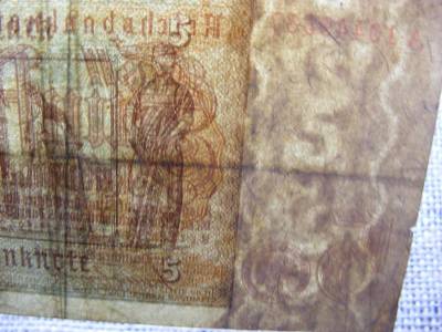 5 márka, 1942, Birodalmi, horogkeresztes