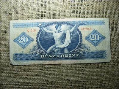 20 forintos bankjegy, 1962