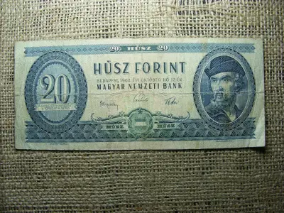 20 forintos bankjegy, 1962