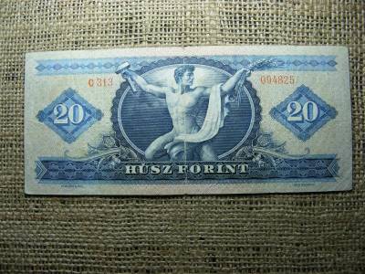 20 forintos bankjegy, 1965