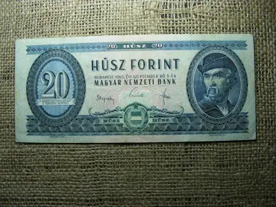 20 forintos bankjegy, 1965