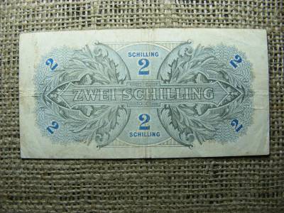 2 Schilling, 1944, Osztrák Papírpénz